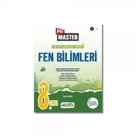 8.Sınıf Premaster Fen Bilimleri Soru Bankası Okyanus Yayınları