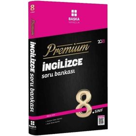 8. Sınıf Premium İngilizce Soru Bankası-Başka Yayınları