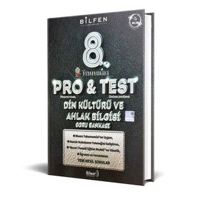 8. Sınıf Pro & Test Din Kültürü ve Ahlak Bilgisi Soru Bankası - Bilfen Yayınları