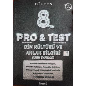 8. Sınıf Pro & Test Din Kültürü ve Ahlak Bilgisi Soru Bankası - Bilfen Yayınları
