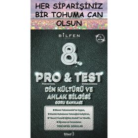 8. Sınıf Pro & Test Din Kültürü ve Ahlak Bilgisi Soru Bankası - Bilfen Yayınları