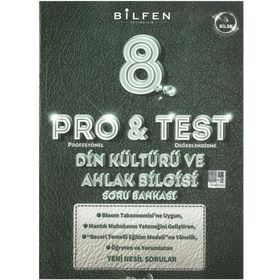 8. Sınıf Pro & Test Din Kültürü ve Ahlak Bilgisi Soru Bankası - Bilfen Yayınları
