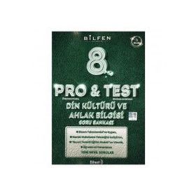 8. Sınıf Pro & Test Din Kültürü ve Ahlak Bilgisi Soru Bankası - Bilfen Yayınları