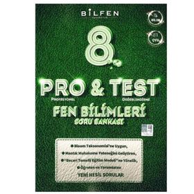8. Sınıf Pro & Test Fen Bilimleri Soru Bankası - Bilfen Yayınları