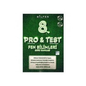 8. Sınıf Pro & Test Fen Bilimleri Soru Bankası - Bilfen Yayınları