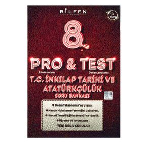 8. Sınıf Pro & Test İnkılap Tarihi Soru Bankası - Bilfen Yayınları