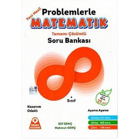 8. Sınıf Problemlerle Matematik Tamamı Çözümlü Soru Bankası Örnek Akademi Yayınları