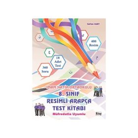 8. Sınıf Resimli Arapça Test Kitabı - Gülfem Kurt