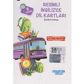 8. Sınıf Resimli İngilizce Dil Kartları-Dahi Adam Yayınları