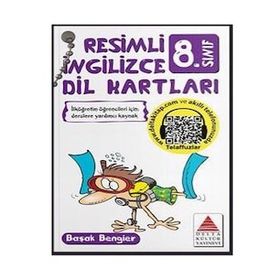 8.sınıf Resimli İngilizce Dil Kartları - Delta Kültür Yayınevi