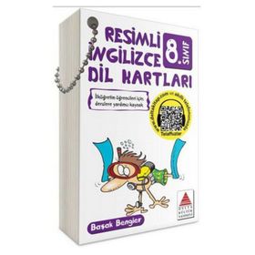8. Sınıf Resimli İngilizce Dil Kartları Delta Kültür Yayınları