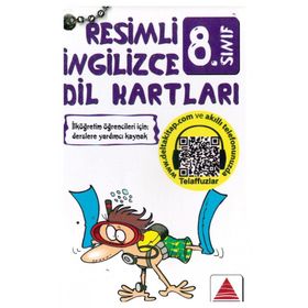 8. Sınıf Resimli İngilizce Dil Kartları Delta Kültür Yayınları