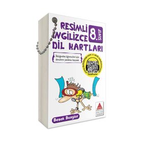 8. Sınıf Resimli İngilizce Dil Kartları Delta Kültür Yayınları