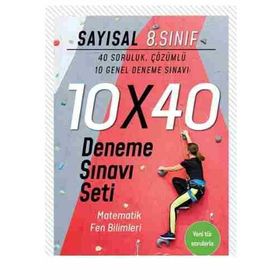 8. Sınıf Sayısal 10x40 Deneme Sınavı Tudem Yayınları