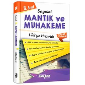 8. Sınıf Sayısal Muhakeme ve Mantık Soru Bankası - Ankara Yayınları