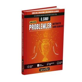 8. Sınıf Senin Kupan Problemler ve Matematik Soru Bankası Startfen Yayınları