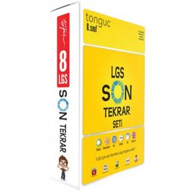8. Sınıf Son Tekrar Seti - Tonguç Yayınları
