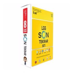 8. Sınıf Son Tekrar Seti - Tonguç Yayınları