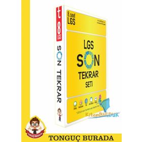 8. Sınıf Son Tekrar Seti - Tonguç Yayınları