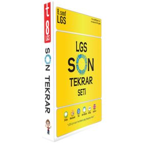 8. Sınıf Son Tekrar Seti - Tonguç Yayınları
