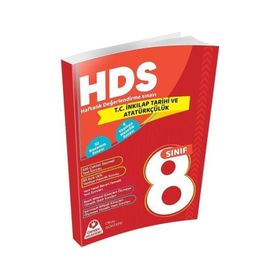 8. Sınıf Sosyal Bilgiler Haftalık Değerlendirme Sınavı HDS Örnek Akademi Yayınları
