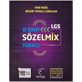 8.Sınıf Sözel Mix - Karekök Yayınları