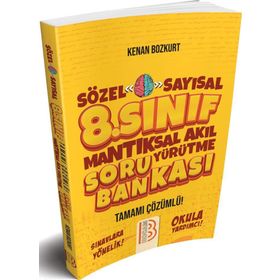 8. Sınıf Sözel Sayısal Mantıksal Akıl Yürütme Soru Bankası - Benim Hocam Yayınları