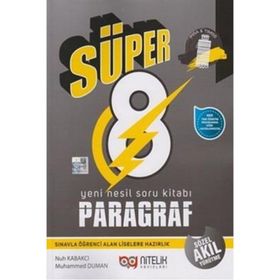 8. Sınıf Süper Lgs Paragraf Soru Bankası-Nitelik Yayınları