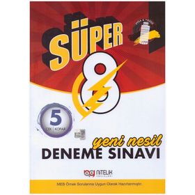 8. Sınıf Süper Yeni Nesil 5'li Deneme Sınavı - Nitelik Yayınları