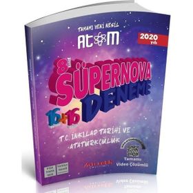 8. Sınıf Süpernova T.C. Inkılap Tarihi ve Atatürkçülük Paket Deneme Sınavı-Artı Zeka Yayınları