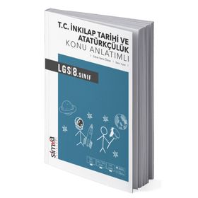 8. Sınıf T.C. İnkılap Tarihi Konu Anlatımlı Kitabı-Simya Yayınları
