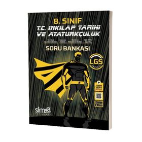 8. Sınıf T.C. İnkılap Tarihi Soru Bankası Kitabı-Simya Yayınları