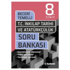 8.Sınıf T.C İnkilap Tarihi Ve Atatürk Beceri Temelli Soru Bankası Garantör Serisi-Data Yayınları