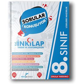 8. Sınıf T.C. İnkılap Tarihi ve Atatürkçülük 20 Branş Denemesi-Pruva Akademi