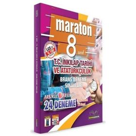 8. Sınıf T.c İnkılap Tarihi Ve Atatürkçülük 24'lü Deneme - Maraton Yayınları