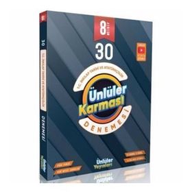 8. Sınıf T.C. İnkılap Tarihi ve Atatürkçülük 30 Deneme - Ünlüler Yayınları