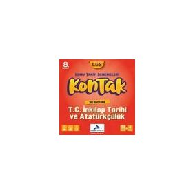 8. Sınıf T.C İnkılap Tarihi ve Atatürkçülük 36'lı Kontak Deneme PRF Paraf Yayınları