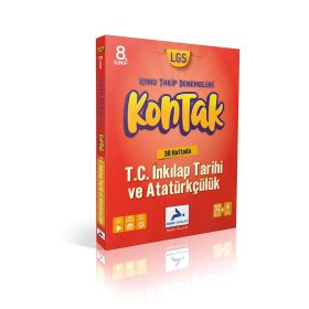 8. Sınıf T.C İnkılap Tarihi ve Atatürkçülük 36'lı Kontak Deneme PRF Paraf Yayınları