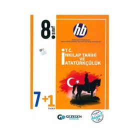 8. Sınıf T.C. İnkılap Tarihi ve Atatürkçülük 7+1 Fasikül-Gezegen Yayınları