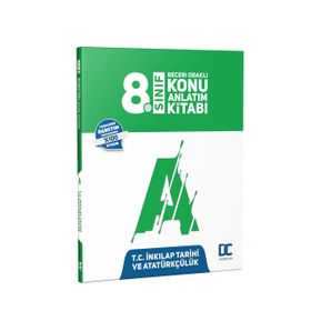 8. Sınıf T.C. İnkılap Tarihi ve Atatürkçülük Beceri Odaklı Konu Anlatım Kitabı Doğru Cevap Yayınları