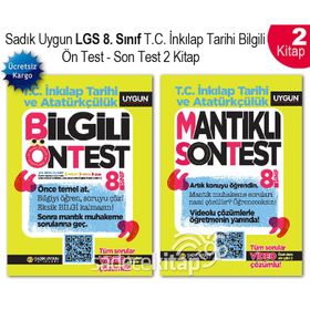8. Sınıf T.C. İnkılap Tarihi Ve Atatürkçülük Bilgili Ön Test-Sadık Uygun Yayınları