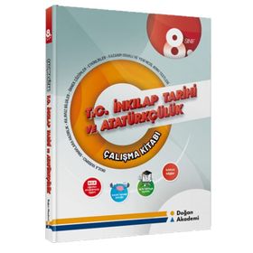 8. Sınıf T.C. İnkılap Tarihi ve Atatürkçülük Çalışma Kitabı-Doğan Akademi Yayınları