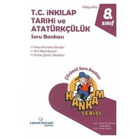 8. Sınıf T.C. İnkılap Tarihi ve Atatürkçülük Canım Hocam Yayınları