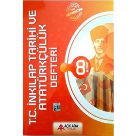 8.Sınıf T.C. İnkılap Tarihi ve Atatürkçülük Defteri-Açık Ara Yayınları