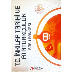 8.Sınıf T.C. İnkılap Tarihi ve Atatürkçülük Defteri-Açık Ara Yayınları