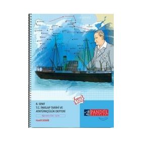 8. Sınıf T.C. İnkılap Tarihi ve Atatürkçülük Defteri Pandül Yayınları