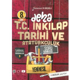 8. Sınıf T.C. İnkılap Tarihi ve Atatürkçülük Deha Serisi Soru Bankası-Öncelik Yayınları