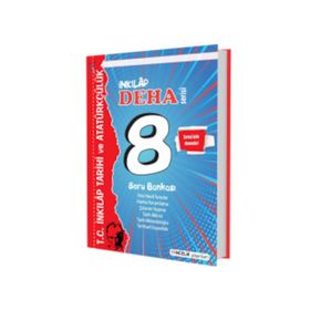 8. Sınıf T.C. İnkılap Tarihi ve Atatürkçülük Deha Serisi Soru Bankası-Öncelik Yayınları
