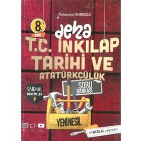 8. Sınıf T.C. İnkılap Tarihi ve Atatürkçülük Deha Serisi Soru Bankası-Öncelik Yayınları