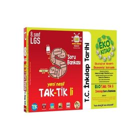 8. Sınıf T.C. İnkılap Tarihi ve Atatürkçülük Eko Taktikli Soru Bankası - Tonguç Yayınları